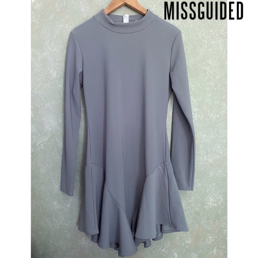 Missguided Ruffle Bottom Dress